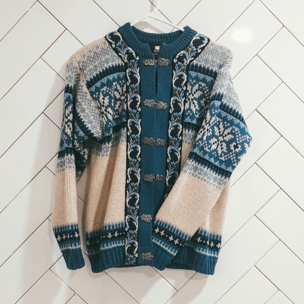 Vintage Norwegian Wool Sweater